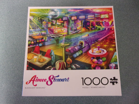 Blacklight Bowling Aimee Stewart Jigsaw Puzzle (1000 Pieces)