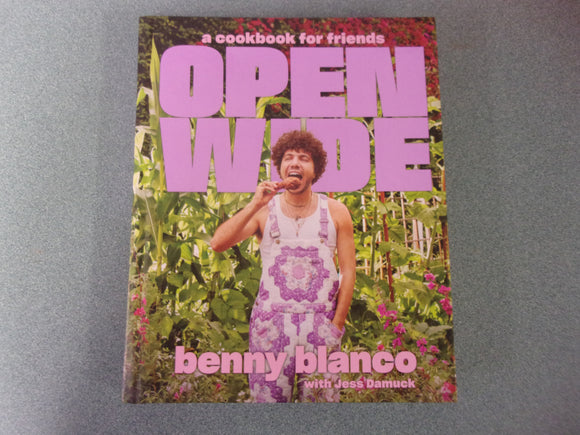 Open Wide: A Cookbook for Friends by Benny Blanco and Jess Damuck (HC) 2024!