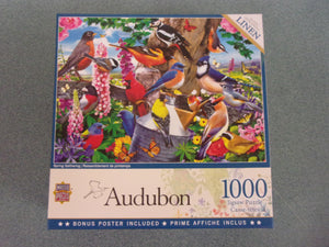 Spring Gathering Audubon Puzzle (1000 Pieces)