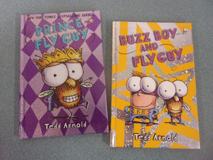 Prince Fly Guy + Buzz Boy and Fly Guy by Tedd Arnold (HC)