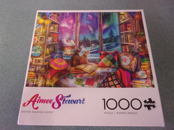 Winter Reading Nook Aimee Stewart Puzzle (1000 Pieces)