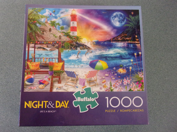 Night & Day Life's a Beach Buffalo Puzzle (1000 Pieces)