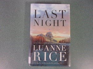 Last Night by Luanne Rice (Ex-Library HC/DJ) 2024!