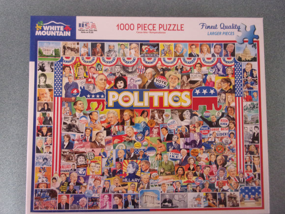 Politics White Mountain Puzzle (1000 Pieces)