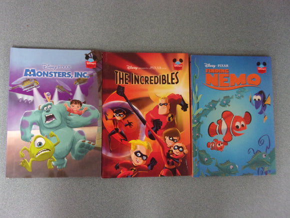 Disney's Wonderful World Of Reading: Finding Nemo, Monsters, Inc, and The Incredibles by Disney Pixar (HC)