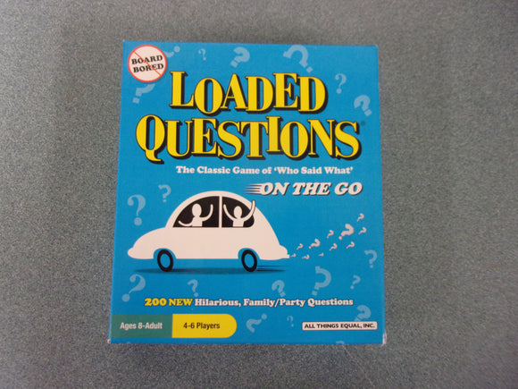 Loaded Questions On The Go Card Game (Game)