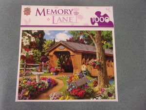 Garden Bridge: Memory Lane Puzzle (1000 Pieces)