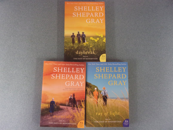 Daybreak, Ray of Light, and Eventide: The Days of Redemption, Books 1-3 by Shelley Shepard Gray (Paperback)