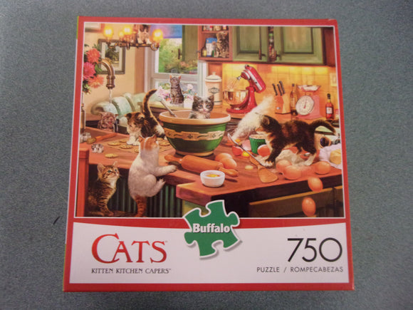 Kitten Kitchen Capers Cats Buffalo Puzzle (750 Pieces)