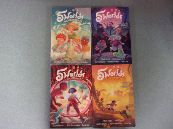 5 Worlds: Books 1-4 by Mark Siegel and Alexis Siegel (Paperback)