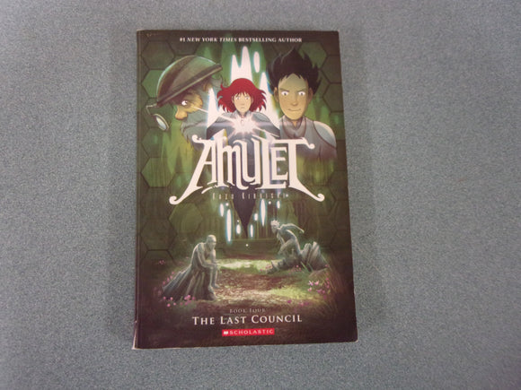 The Last Council: Amulet, Book 4 by Kazu Kibuishi (Paperback Graphic Novel)