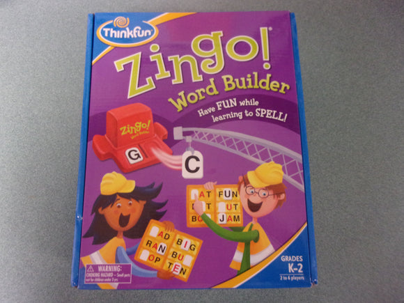 ThinkFun Zingo Word Builder (Board Game)