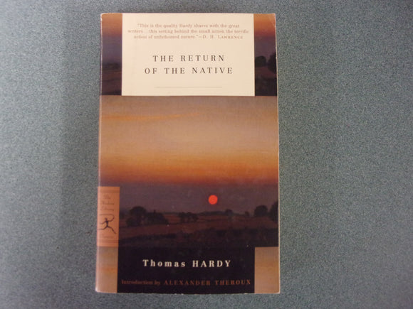 The Return of the Native by Thomas Hardy (Trade Paperback)