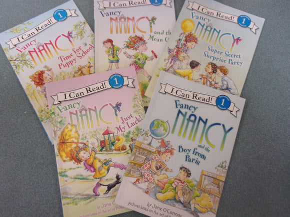 Set of 5 Fancy Nancy Level 1 Readers (Paperback)