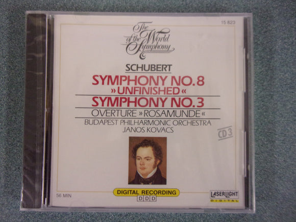 Schubert: Symphony No. 8....Budapest Philharmonic Orchestra (Music CD) Brand New!