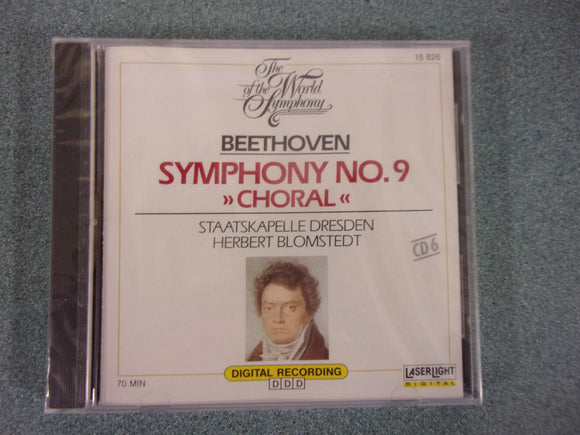 Beethoven: Symphony No. 9, Herbert Blomstedt (Music CD) Brand New!