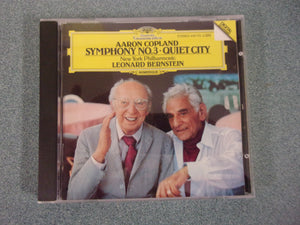 Aaron Copland: Symphony No. 3, Quiet City, New York Philharmonic, Leonard Bernstein (Music CD)