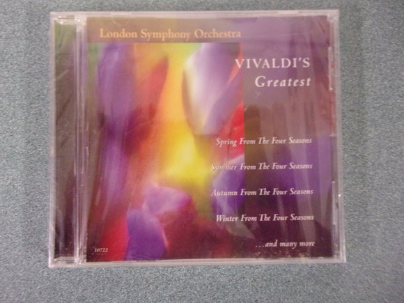 Vivaldi's Greatest: London Symphony Orchestra (Music CD) Brand New!