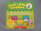 Scholastic First Little Readers: Level C: 25 Books for Beginning Readers (Small Paperbacks in Cardboard Box)