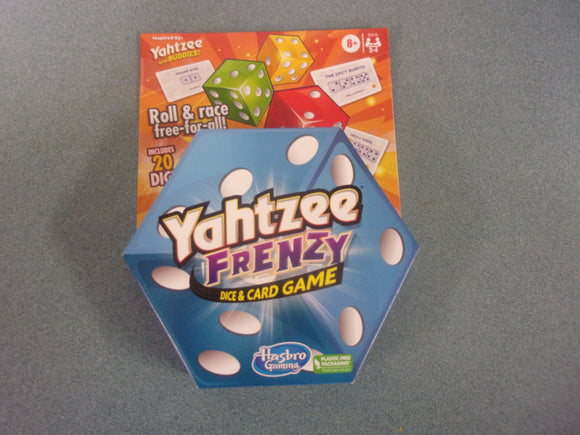 Yahtzee Frenzy Dice and Card Game (Game) Brand New!