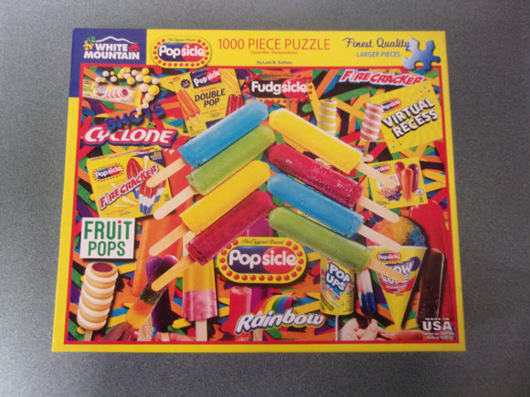 Popsicle White Mountain Puzzle (1000 Pieces)