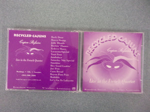 Recycled Cajuns, Cajun Rafaire: Live in the French Quarter (Music CD)