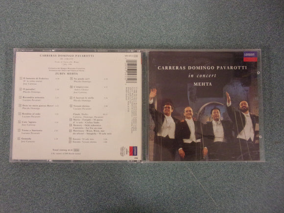 Carreras Domingo Pavarotti In Concert (Music CD)