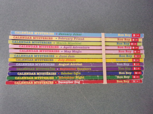 Calendar Mysteries Book Set: January - December by Ron Roy (Paperback)