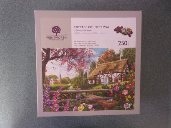 Cottage Country Way Wentworth Wooden Puzzle (250 Pieces) Complete!