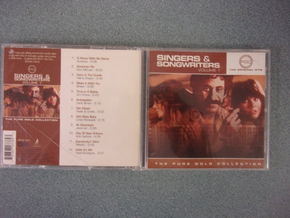 Singers & Songwriters: Volume 1 (Music CD)