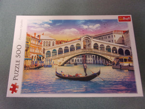 Rialto Bridge, Venice Treft Puzzle (500 Pieces)