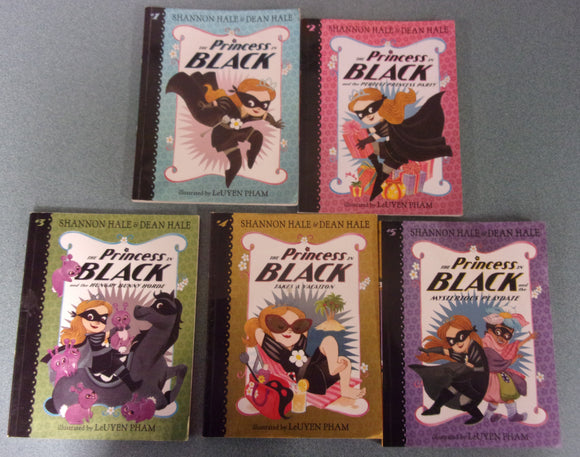 The Princess In Black: Books 1-5 by Shannon Hale (Paperback)