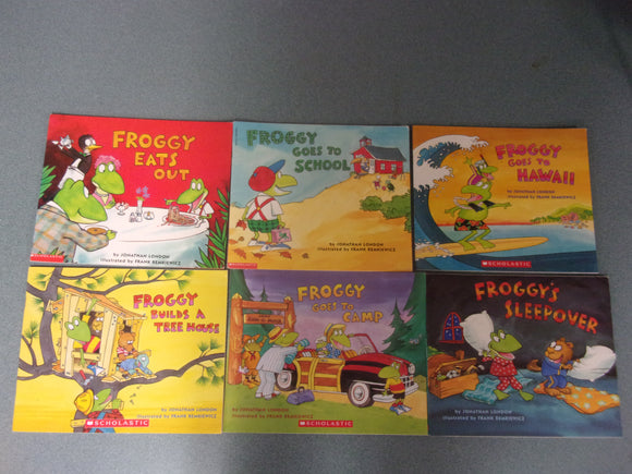 Set of 6 Froggy Books by Jonathan London (Paperback)