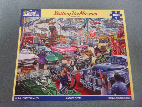 Visiting The Museum White Mountain Puzzle (1000 Pieces)