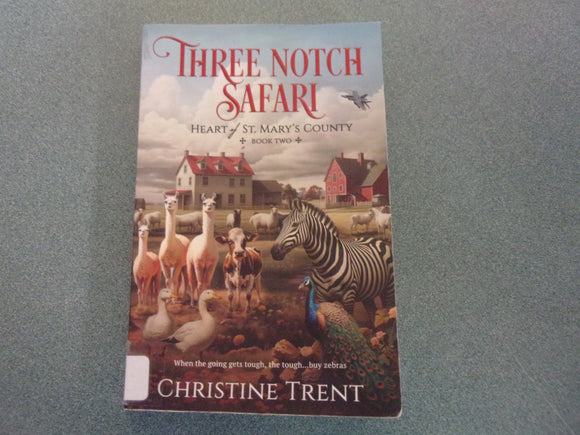 Three Notch Safari: Heart of St. Mary's, Book 2 by Christine Trent (Ex-Library Paperback) 2024! Local Author!