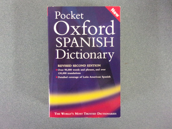 Pocket Oxford Spanish Dictionary (Paperback)