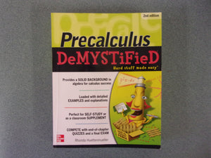 Precalculus Demystified, 2nd Edition by Rhonda Huettenmueller (Paperback)
