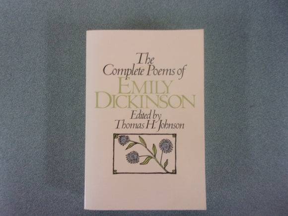 The Complete Poems of Emily Dickinson edited by Thomas H. Johnson (Trade Paperback)