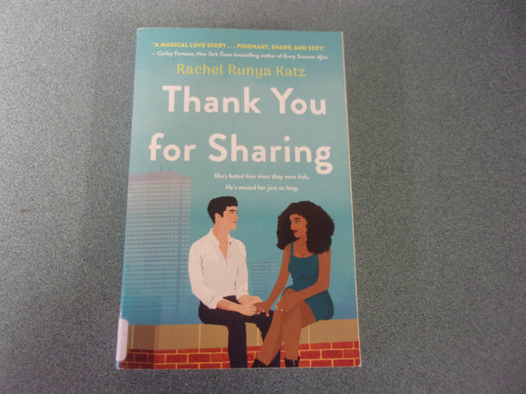 Thank You for Sharing by Rachel Runya Katz (Ex-Library Paperback)