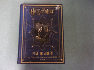 Harry Potter Page to Screen: The Complete Filmmaking Journey by Bob McCabe (Oversized HC) *Bottom right corner of front cover damaged.