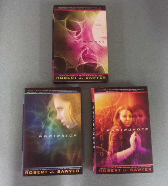 The WWW Trilogy by Robert J Sawyer (HC/DJ)