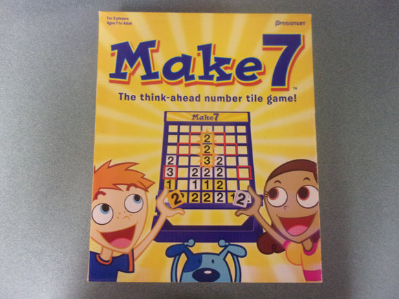 Make 7: The Think-Ahead Number Tile Game (Game)
