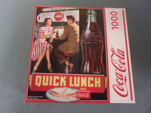 Quick Lunch Coca-Cola Puzzle (1000 Pieces)