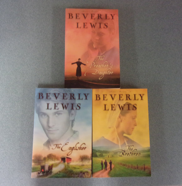 Annie's People Trilogy: The Preacher's Daughter - The Englisher - The Brethren by Beverly Lewis (Trade Paperbacks)