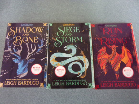 Shadow and Bone: Books 1-3 by Leigh Bardugo (Paperback) Like New!