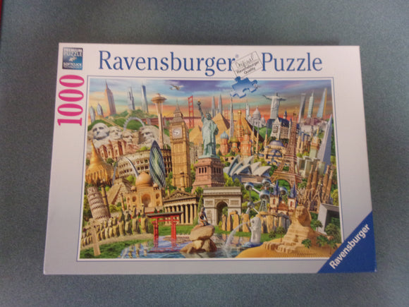 World Landmarks Ravensburger Puzzle (1000 Pieces)