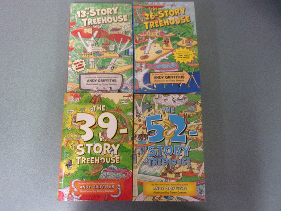 Treehouse Series: Books 1-4 by Andy Griffiths (HC)