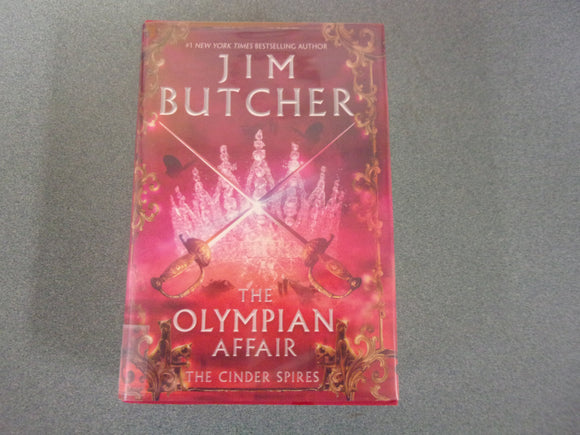 The Olympian Affair: The Cinder Spires, Book 2 by Jim Butcher (Ex-Library HC/DJ) 2023!