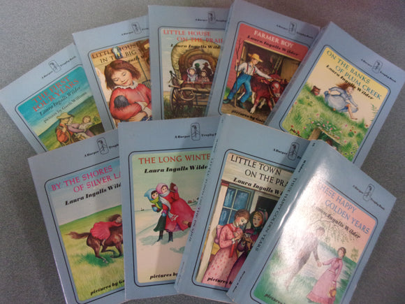 Little House Complete 9-Book Set by Laura Ingalls Wilder (Paperback)