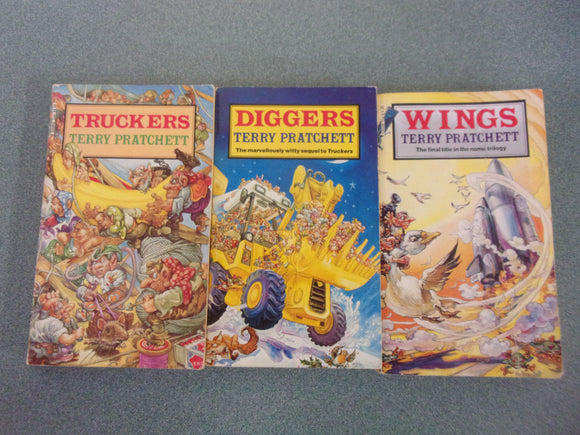 The Nome/Bromeliad Trilogy: Truckers, Diggers, and Wings, Books 1-3 by Terry Pratchett (Mass Market Paperback)